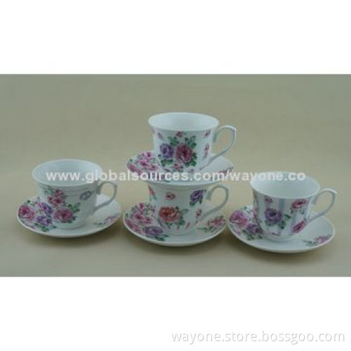 The royal new-shaped ceramic 90cc coffee cup saucer, any colors or gold designs workable, ideal gift